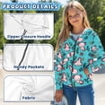 thumbnail image 5 of chaqlin Cute Hoodies for Teen Girls Fall Axolotl Full-Zip Hooded Sweatshirt Casual Long Sleeve Sport Coat Kids School Hoodie Jacket with Pocket, 5 of 6