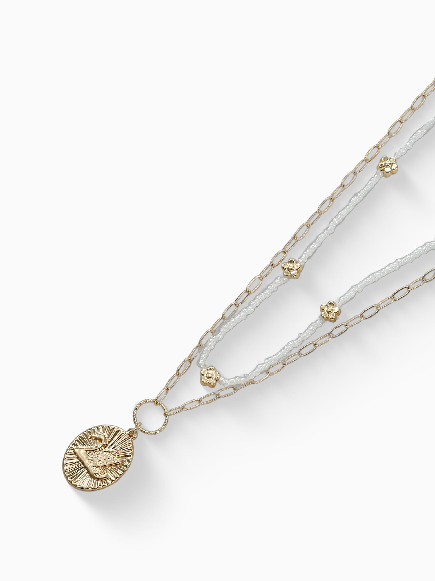 No Boundaries Beaded Necklace Set, 2-Piece