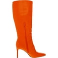 thumbnail image 2 of Madden Girl Womens Chantelle Faux Leather Embossed Over-The-Knee Boots, 2 of 3