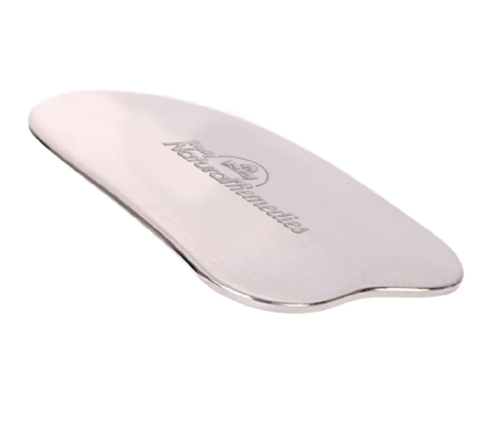 Premium Handmade 100 Stainless Steel Gua Sha Massage Scraping Tool Myofascial Muscle Relief