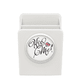 thumbnail image 1 of Kiss Me Heart Quote Handwrite Desk Pencil Holder Cup Pen Organizer, 1 of 4