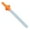 Orange, variant on YEAUEME Water Bottle Straw Replacement for Zak Cup BPA-Free Easy to Clean Bite Valve Drinking Straw Accessories
