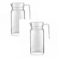 thumbnail image 1 of Oleegame 2PC Glass Bottle Multifunctional Heat PC Plastic Beverage Dispenser The Perfect Blend For Home & Commercial Use, 1 of 9