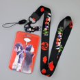 thumbnail image 1 of 1Pcs Naruto Akatsuki Card Holder Case With Lanyard Anime Credit Bank ID Work Bus Card Cover Sleeves Children Toys Christmas gift, 1 of 4