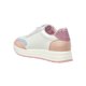 thumbnail image 4 of Tenis Con Plataforma Glitter Mujer Juvenil Tipo Piel Blanco blanco 22 Tropicana 005B3F, 4 of 6