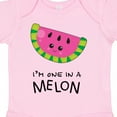 thumbnail image 4 of Inktastic I'm One in a Melon Cute Smiling Watermelon Boys or Girls Baby Bodysuit, 4 of 5