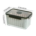 thumbnail image 3 of PRETXORVE Grande Capacité Insert de Drainage Scellé pour Lave-Vaisselle et Micro-Ondes, 3 of 6