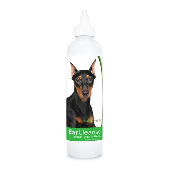 Healthy Breeds 840235197003 8 oz German Pinscher Ear Cleanse with Aloe Vera Cucumber Melon
