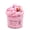 Pink, variant on Fluffy Butter Slime Toy 2.37oz Super Soft Non-Sticky Stretch Clay with Cute Charms Stress Relief Sensory Slime Toy Pink