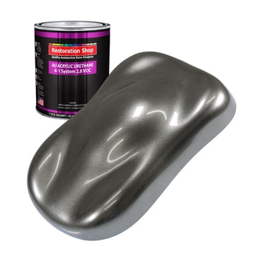 Jet Black Gloss Acrylic Enamel 1-Quart Kit - TCP Global