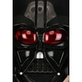thumbnail image 2 of STAR WARS DARTH VADER ADULT MASK - 3D Molded Half Mask with Eye Holes and Elastic Band, 2 of 3