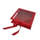 thumbnail image 3 of Caja de regalo con forma de corazón y flores para Valentín, con tapa transparente, rellenable y creativa, ideal para dulces, bodas, cumpleaños Rojo, 3 of 6