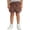 Brown, variant on Jalioing Cotton Shorts Toddler Kids Summer Plain Elastic Waist Drawstring Shorts Little Boys Girls Loose Lounge Shorts