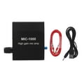 thumbnail image 1 of Kit de accesorios para amplificador de micrófono, amplificador de audio de alta ganancia con amplificación de 1000 veces., 1 of 14
