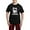 With Red Plaid Pant, variant on CafePress - Drummer Gift Men's Dark Pajamas - Men's Dark Loose Fit Cotton Pajama Set