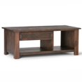 thumbnail image 1 of Simpli Home Monroe Table Basse en Brun Anthracite en Détresse, 1 of 6
