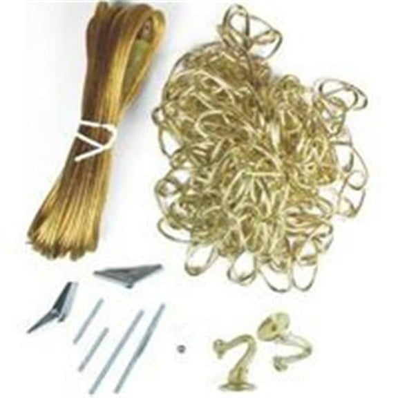 Jandorf Specialty Hardw Kit Swag 15Ft/20Ft Crd Pol Brs 60260