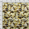thumbnail image 2 of oneOone Cotton Jersey Yellow Fabric Animal Skin Sewing Fabric By The Yard Printed Diy Clothing Sewing Supplies 58 Inch Wide-URW, 2 of 4