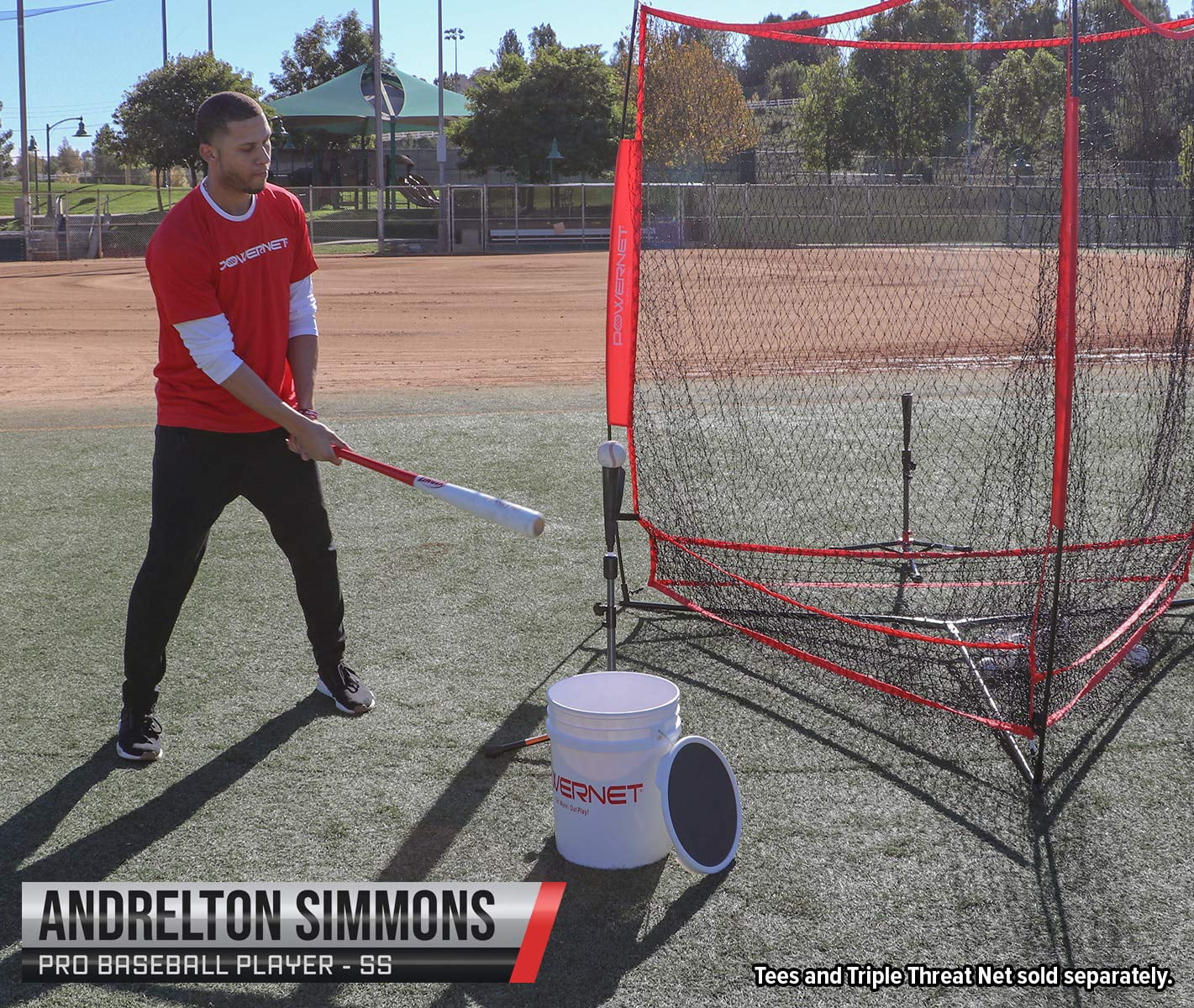 PowerNet Crusher Baseballs, Practice Balls & Weighted Balls, Baseball Hitting Trainer for Improved Speed, Power & Coordination, Batting Practice Baseballs 24PK