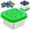 Green, variant on Stainless Steel Snack Containers,2oz Easy Open Leak Proof Reusable Snack Box Container with Lids,Small Lunch Containers for Meal Prep,School,Picnic and Travel
