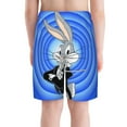 thumbnail image 3 of Looney Tunes Bugs Bunny Boy'S Swim Trunks Quick Dry Board Shorts Kids Beach Swim Shorts Bathing Suits Swimsuit, 3 of 7