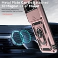 thumbnail image 3 of HCTian for Google Pixel 8 Pro Case with Slide Camera Cover HD Screen Protector [Military Grade 16ft. Drop Tested] Magnetic Ring Holder Kickstand Protective Phone Case for Google Pixel 8 Pro 2023, 3 of 9