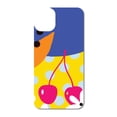 thumbnail image 3 of DistinctInk Custom SKIN / DECAL compatible with OtterBox Symmetry for iPhone 11 Pro MAX (6.5" Screen) - Summer Vibes Bold Flower Chery Pink Yellow, 3 of 5
