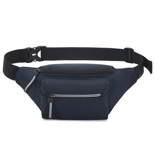 Riñonera grande para mujer, bandolera de talla grande con bolsillos con cremallera, bolsa con cinturón para caminar, senderismo y viaje a la moda para hombres