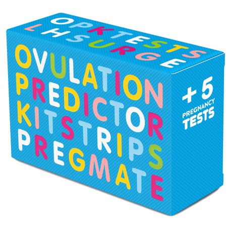 PREGMATE 20 Ovulation and 5 Pregnancy Test Strips Combo Predictor Kit