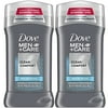 Dove Men+Care Deodorant Stick Aluminum-Free Formula With 48-Hour Protection Clean Comfort Deodorant For Men With Vitamin E And Triple Action Moisturizer 3 Oz Pack Of 2