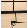 thumbnail image 3 of Meyda Tiffany 171308 Mission 4 Light 24" Wide Flush Mount Square Ceiling Fixture - Bronze, 3 of 7