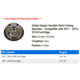 thumbnail image 2 of Intake Engine Variable Valve Timing Sprocket - Compatible with 2011 - 2016, 2018 Ford Edge 2012 2013 2014 2015, 2 of 2