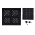 thumbnail image 2 of Solar Exhaust Fan Kit, Excellent Ventilation 12W IP65 Rainproof High Wind Speed Solar Powered Exhaust Fan  for RV, 2 of 8