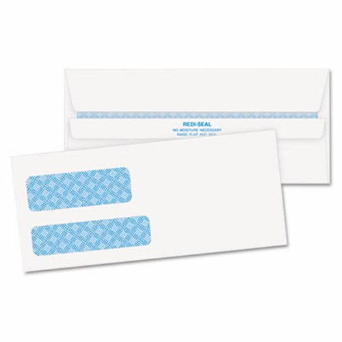 Quality Park Double Window Check Envelope, 9, White, 500 per Box