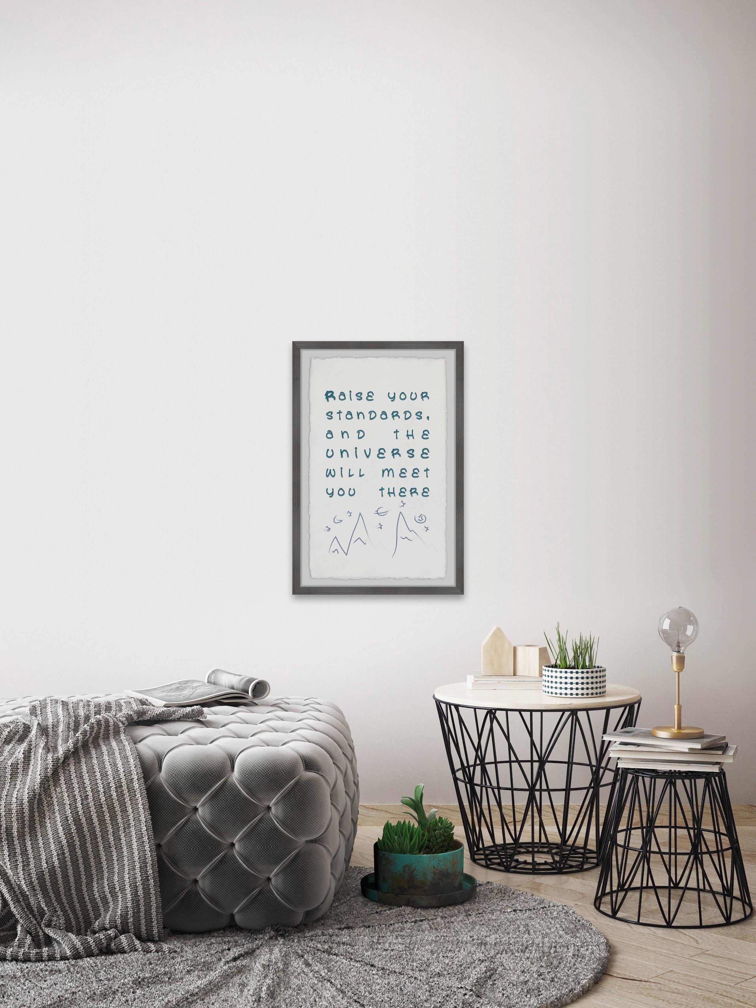 Marmont Hill Raise Your Standards IV Framed Wall Art