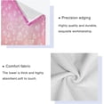 thumbnail image 4 of SKYSONIC 3 Pack Towel Valentine's Day Mother's Day Red Hearte Love Cotton Bath Towel Set (1 Bath Towel, 1 Hand Towel, 1 Washcloth) for Bathroom, Super Soft and Quick Dry Towels, 4 of 7