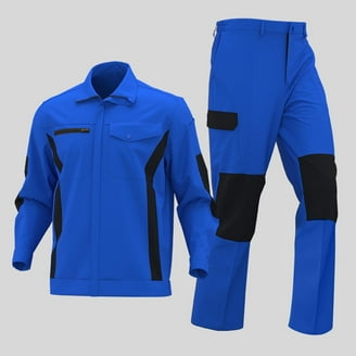 Flame Retardant FR Coverall - 88% C / 12% Nylon, X-Large, Navy