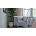 thumbnail image 2 of Sandy Wilson Home Camilla Chaise Moderne du Milieu du Siècle Gris Clair, 2 of 10