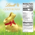 thumbnail image 6 of Lindt Gold Bunny, Milk Chocolate, Easter Chocolate Candy Bunny, 3.5 oz, 1 Count, 6 of 13