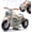 Beige, variant on 6V Kids Ride-On Bubble Motorcycle - 3-Wheel Electric Motorbike Toy with Bubble Maker, LED Headlights, Music & Pedal - Battery Powered, Forward/Reverse, Birthday Gift for Boys & Girls - Beige
