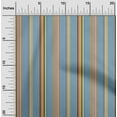 thumbnail image 1 of oneOone Silk Tabby Fabric Multicolor Stripe Print Fabric By The Yard 42 Inch Wide, 1 of 3