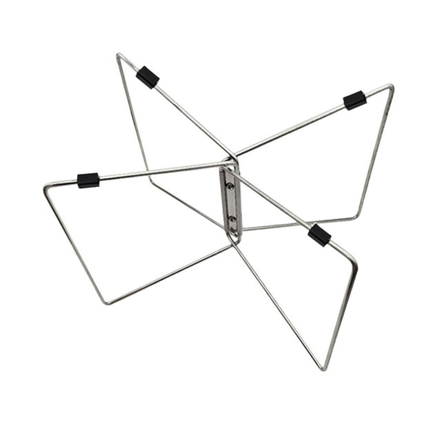Soporte plegable para hielera, contenedor de almacenamiento, acero inoxidable resistente y ligero. Argén