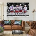 thumbnail image 3 of Artemi Panarin Adam Fox Vincent Trocheck Chris Kreider Poster Canvas Wall Art Poster Decorative Bedroom Modern Home Print Picture Artworks Posters 08x12inch(20x30cm), 3 of 6