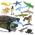 thumbnail image 1 of Figuras de animales marinos ArtCreativity Aquatic, paquete de 12 niños, 1 of 7