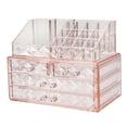 thumbnail image 4 of ZHIAI Organizador de cosméticos apilable con cajones, accesorios de productos cosméticos fáciles de organizar Adecuado para organización y almacenamiento de tocador, inodoro, baño y dormitorio, 4 of 5
