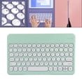 thumbnail image 4 of Milaget Bluetooth Keyboard Long-Lasting Battery Small Wireless Keyboard Green Green, 4 of 9