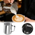 thumbnail image 2 of 350ml Stainless Steel Milk Frothing Pitcher, Coffee Espresso Steaming Pitcher for Latte Art Cappuccino, 2 of 7