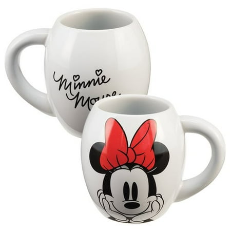 Ronbow Oval Ceramic - Vandor LLC Disney Minnie Mouse 18 Oz. Oval Ceramic Mug