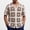 06 Multicolor, variant on YueHuiYing Men's Striped Knit Short Sleeve Button-Down Shirt Crochet Hollow-Out Summer Beach Top Vintage Vacation Wear