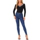 thumbnail image 2 of Blusa Casual de Lentejuelas INSPIRE CHIC de Manga Larga con Cuello en V Básica para Mujer Talla XL Negra, 2 of 6